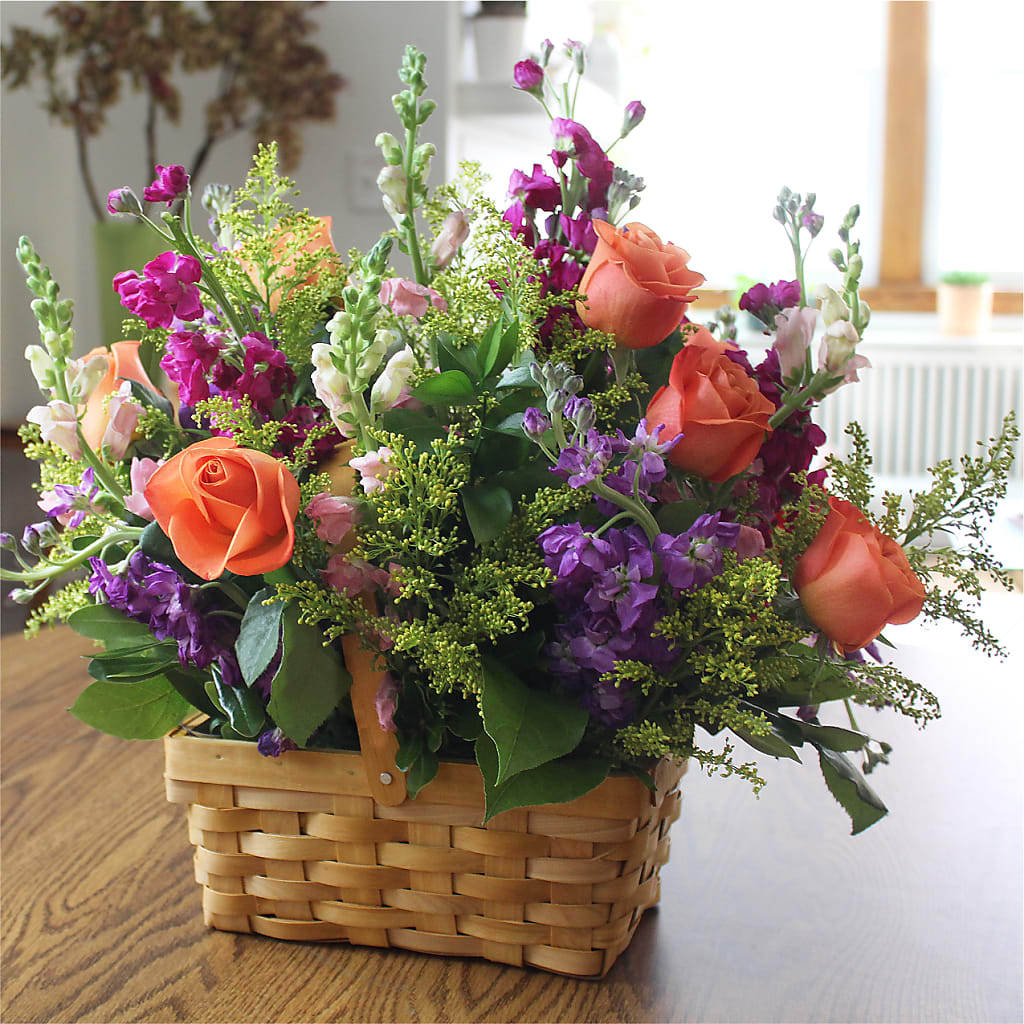 Garden of Life Basket –  Fairy Queen Floral, Madera CA