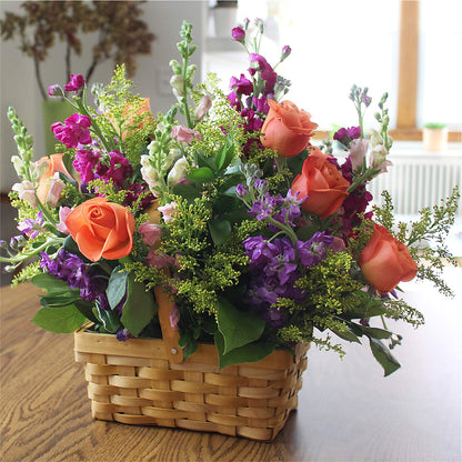 Garden of Life Basket –  Fairy Queen Floral, Madera CA