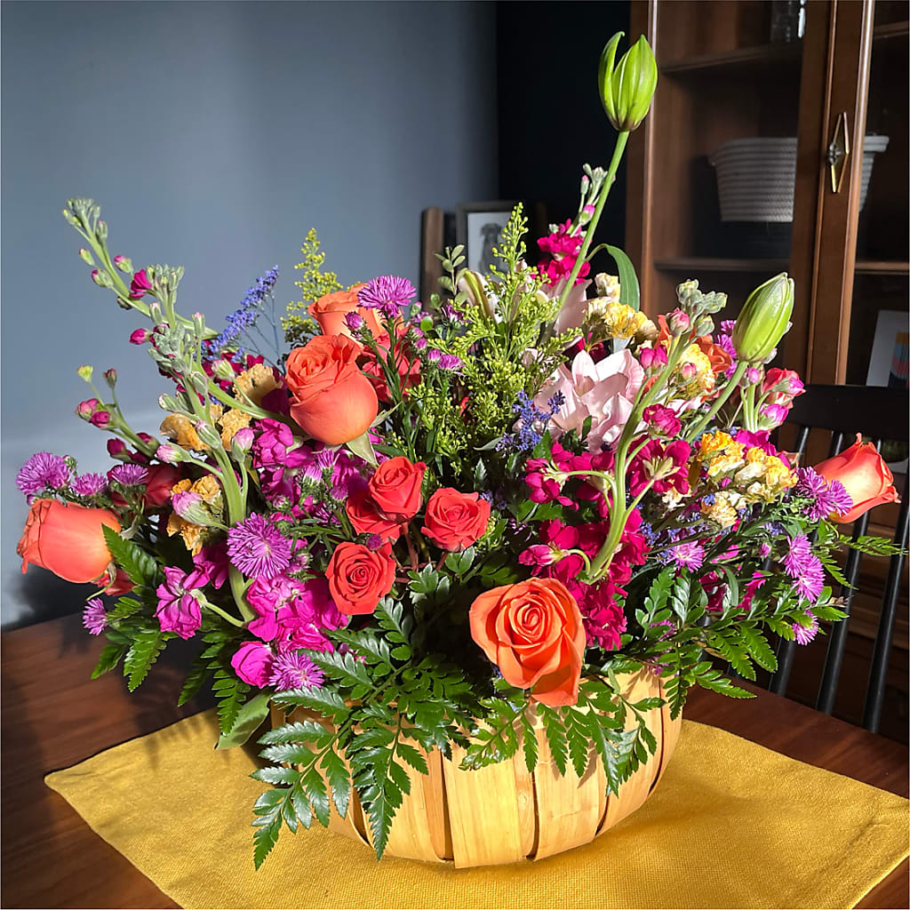 Garden of Life Basket –  Fairy Queen Floral, Madera CA