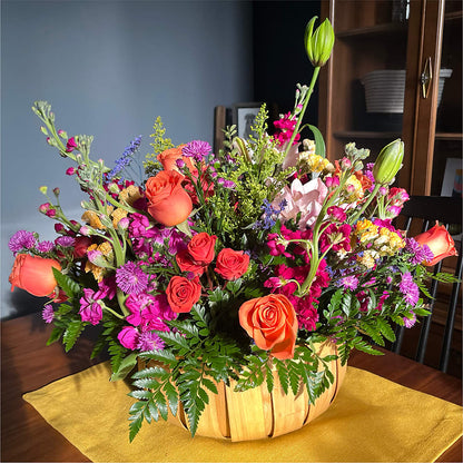 Garden of Life Basket –  Fairy Queen Floral, Madera CA