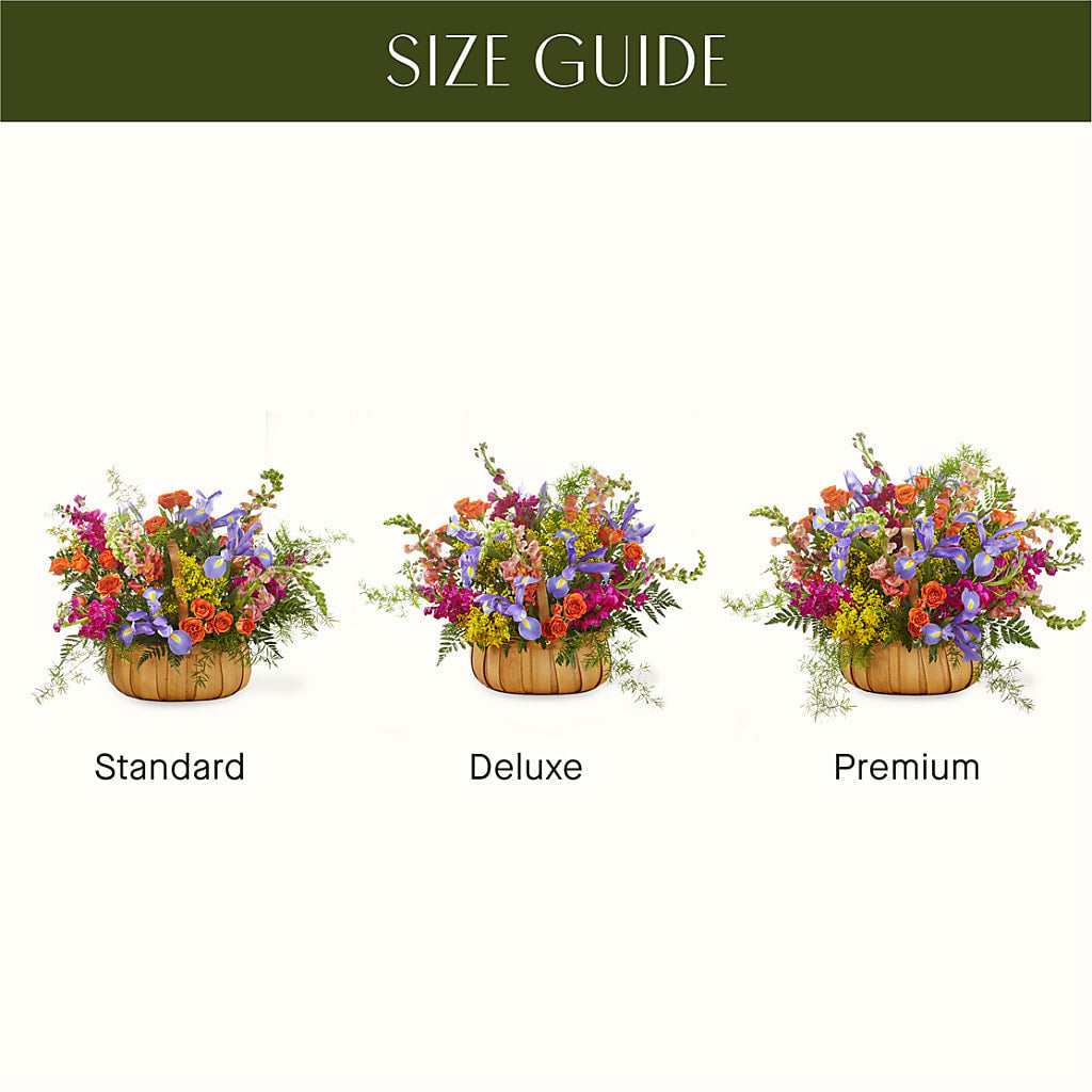 Garden of Life Basket –  Fairy Queen Floral, Madera CA