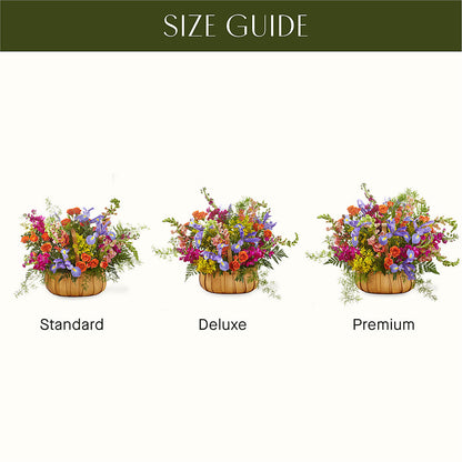 Garden of Life Basket –  Fairy Queen Floral, Madera CA