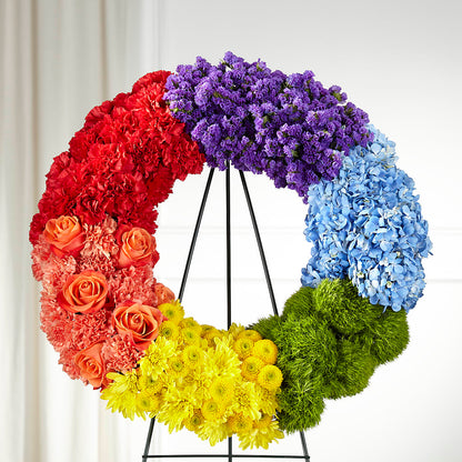Circle of Love Wreath –  Fairy Queen Floral, Madera CA