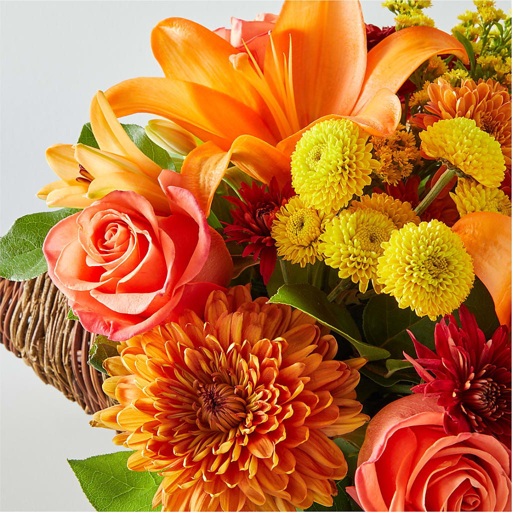 Bouquet of Blessings Cornucopia –  Fairy Queen Floral, Madera CA