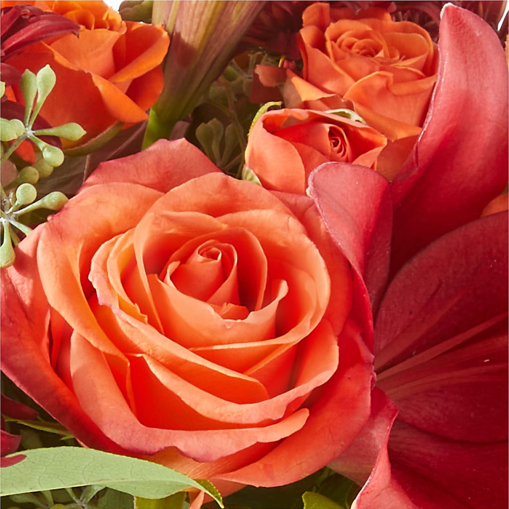 Crimson Leaves Bouquet –  Fairy Queen Floral, Madera CA