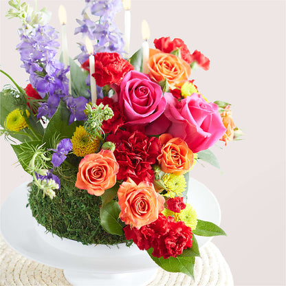 Best Year Yet Floral Cake –  Fairy Queen Floral, Madera CA