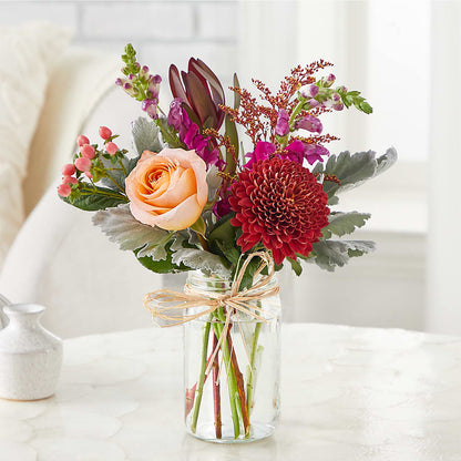 Moody Hues Bouquet –  Fairy Queen Floral, Madera CA