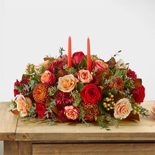Gather Near Centerpiece –  Fairy Queen Floral, Madera CA