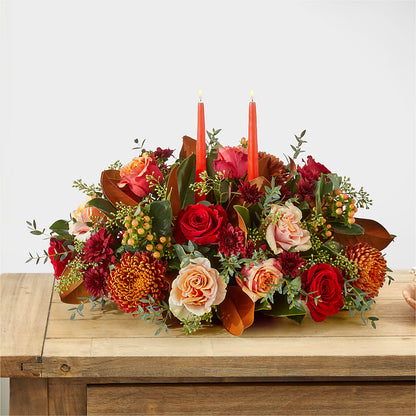 Gather Near Centerpiece –  Fairy Queen Floral, Madera CA