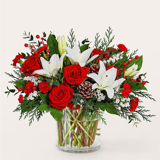 Best in Snow Bouquet –  Fairy Queen Floral, Madera CA