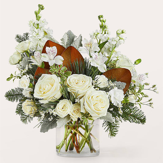 Fresh Snowfall Bouquet –  Fairy Queen Floral, Madera CA