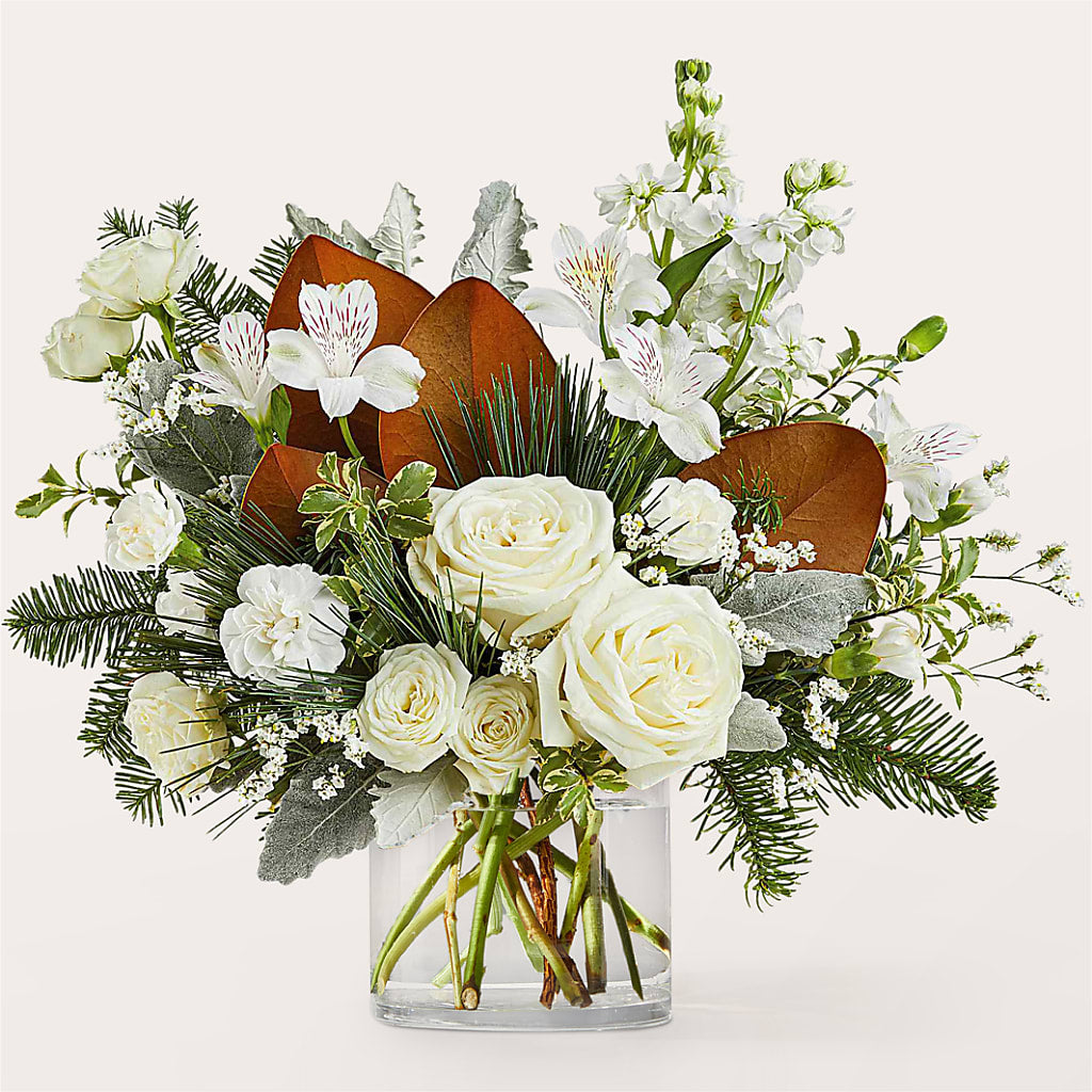 Fresh Snowfall Bouquet –  Fairy Queen Floral, Madera CA
