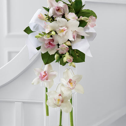 Perfect Entrance Pew Arrangement –  Fairy Queen Floral, Madera CA