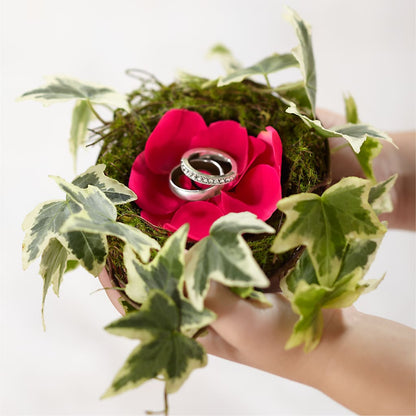 Lila Rose Ring Nest –  Fairy Queen Floral, Madera CA