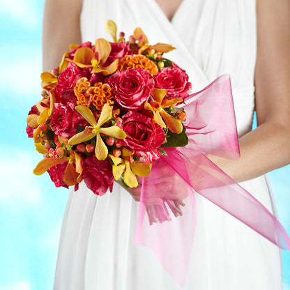 Brilliant Shades of Love Bouquet –  Fairy Queen Floral, Madera CA