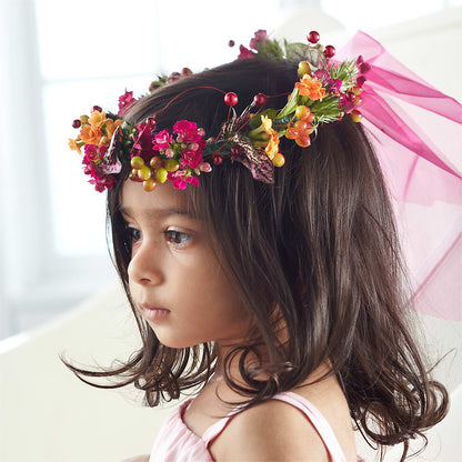 Baby Love Headpiece –  Fairy Queen Floral, Madera CA