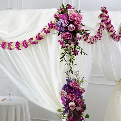 Color & Light Chuppah Decor –  Fairy Queen Floral, Madera CA