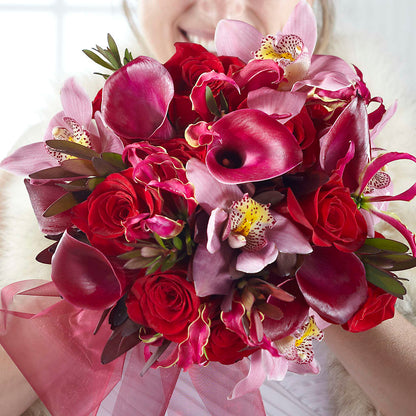 Heart of Hearts Bouquet –  Fairy Queen Floral, Madera CA